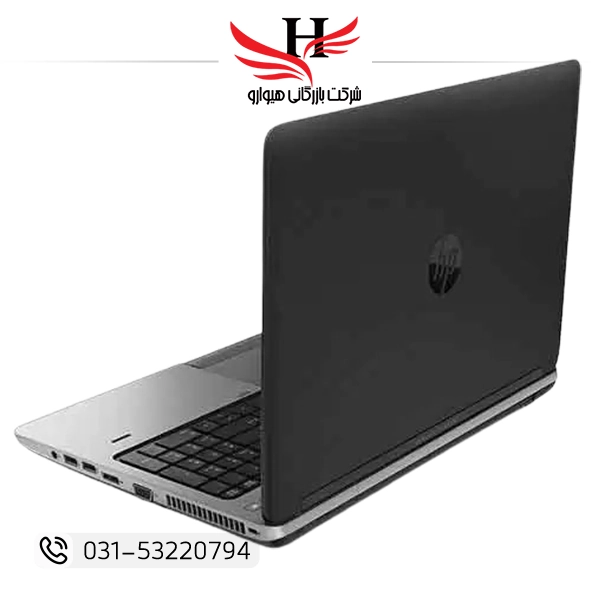لپ تاپ استوک HP ProBook 650 G1 با پردازنده Core i5 نسل 4، رم 8GB، حافظه 256GB SSD، گرافیک Intel Shared و صفحه نمایش 15.6 اینچ مناسب کاربری اداری و شرکتی | فروش و پخش عمده لپ تاپ استوک HP توسط هیوارو، نمایندگی شهرضا، اصفهان و تهران